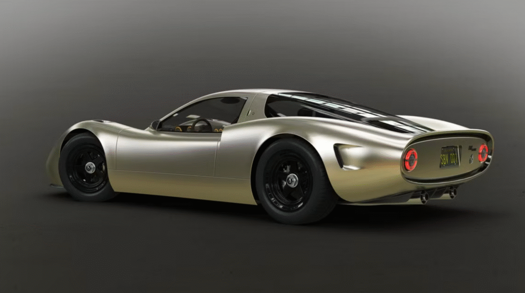 What inspired Shoreline Bespoke to design the LM Coupé Laguna Prototype One with a 1960s-style aesthetic